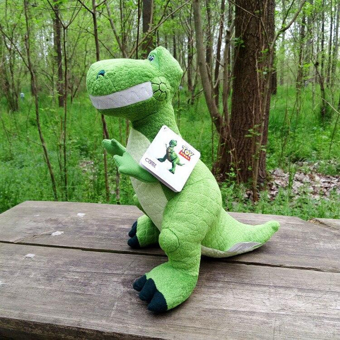 Toy Story plush green Rex dinosaur 40cm. - Adilsons