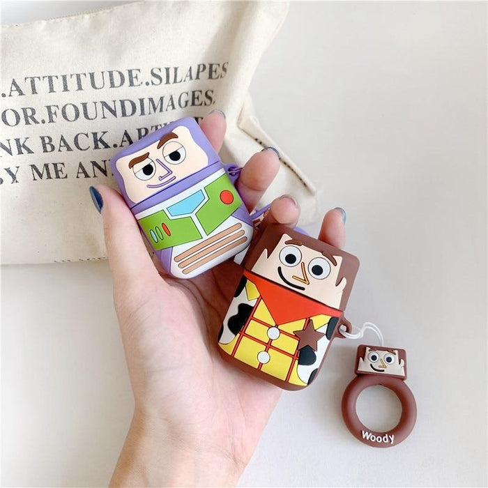 Toy Story silicone protection earphone cases for Apple Airpods. - Adilsons