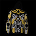 Transformers 3D Print hoodies with zipper. - Adilsons