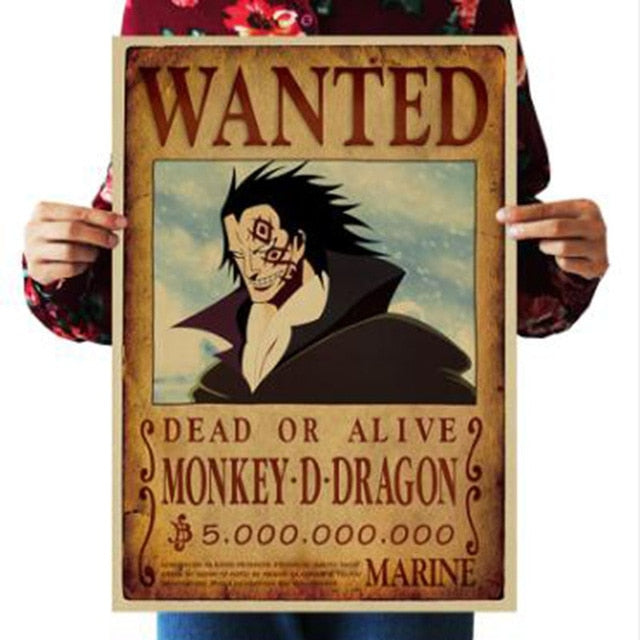 One Piece home decor wall posters 51.5x36cm.