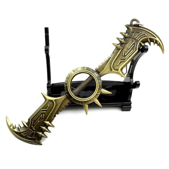 League Of Legend weapon keychain 12 cm.