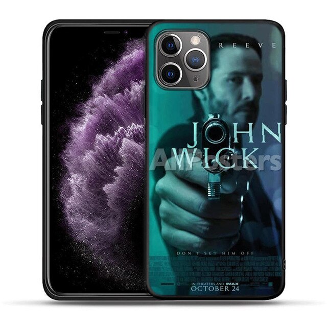 John Wick black case for iPhone.