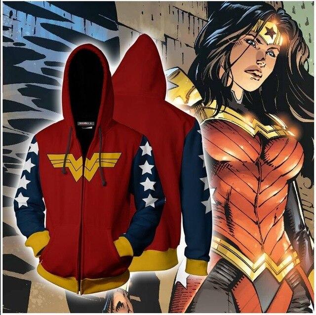 Wonder Woman casual hoodies. - Adilsons