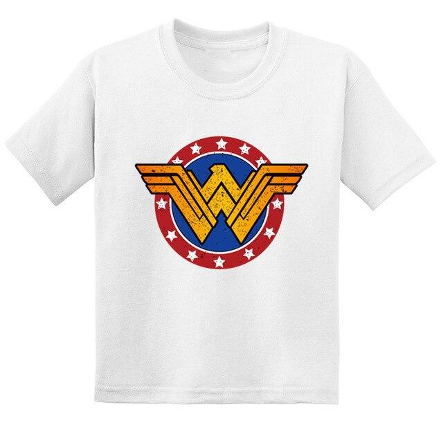 Wonder Woman cotton short sleeve T-shirt. - Adilsons