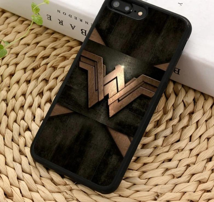 Wonder Woman logo Phone case for iPhone/Samsung. - Adilsons
