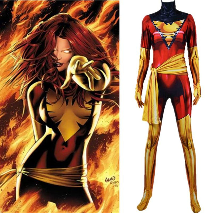 X-Men Phoenix costume. - Adilsons